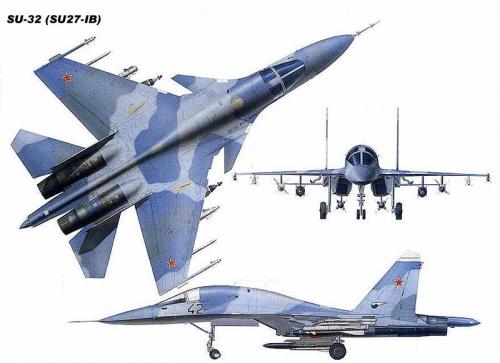 经典:中美俄战机三视图